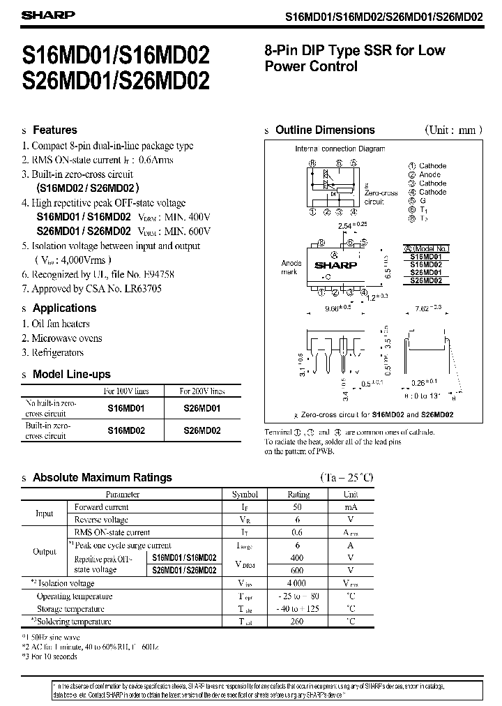 S26MD01_34880.PDF Datasheet