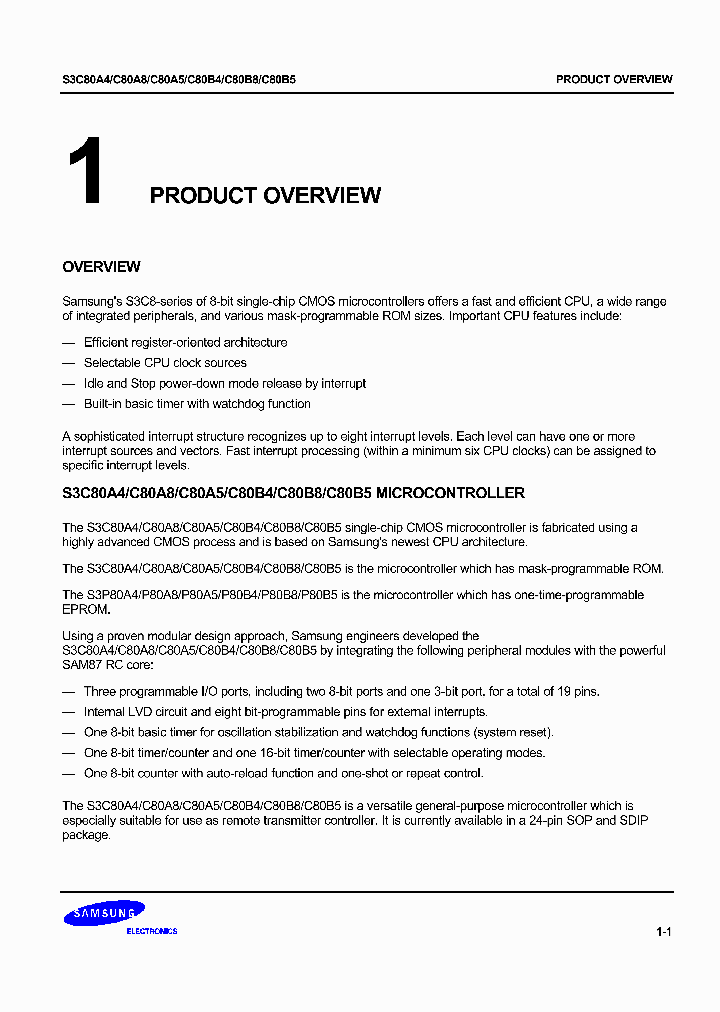 S3C80A4_175688.PDF Datasheet