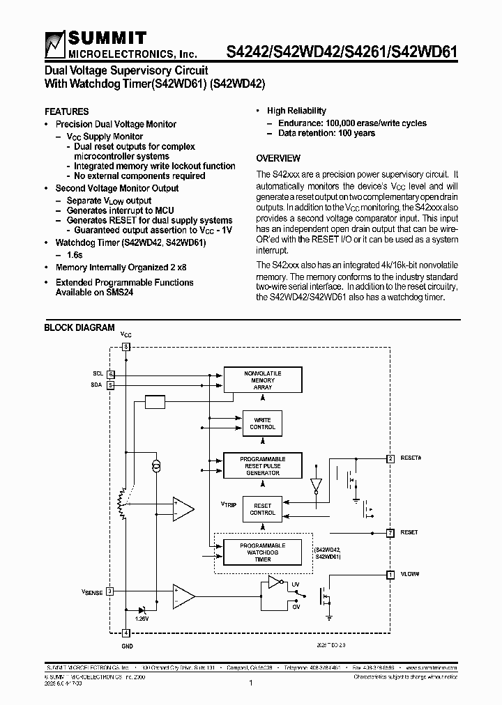S42WD42_52982.PDF Datasheet