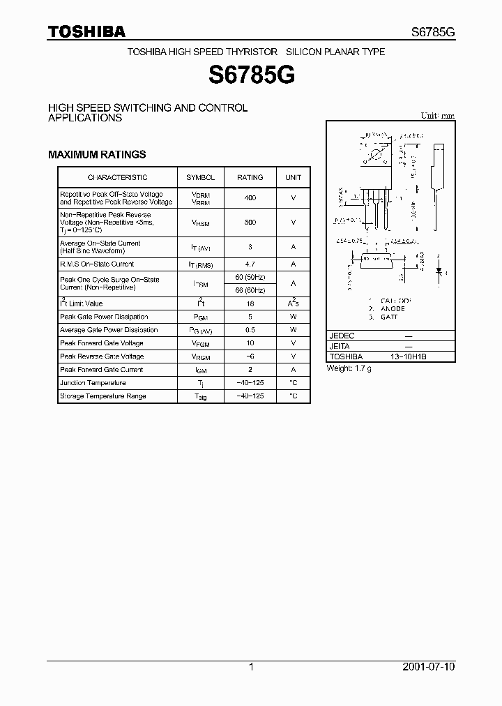 S6785G_182925.PDF Datasheet