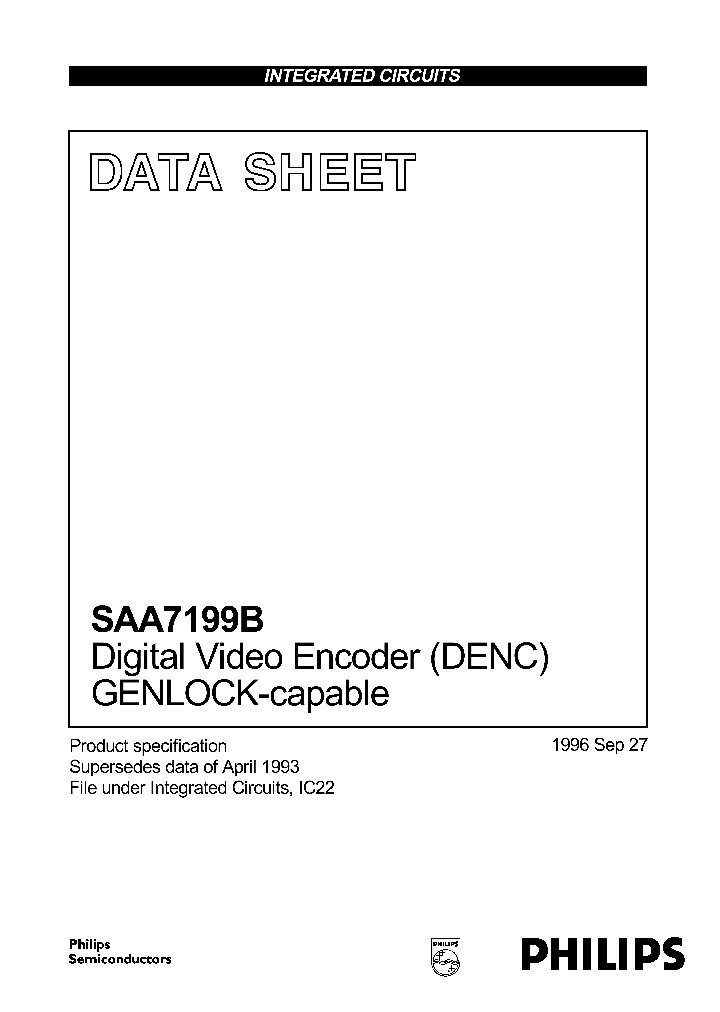 SAA7199_88163.PDF Datasheet