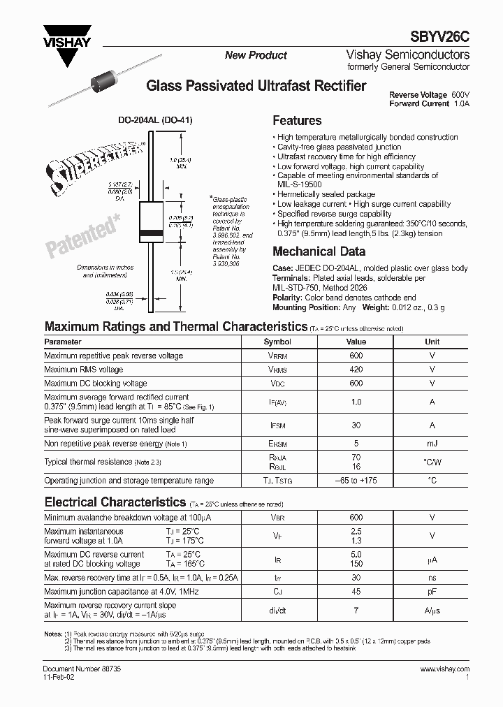 SBYV26C_154345.PDF Datasheet