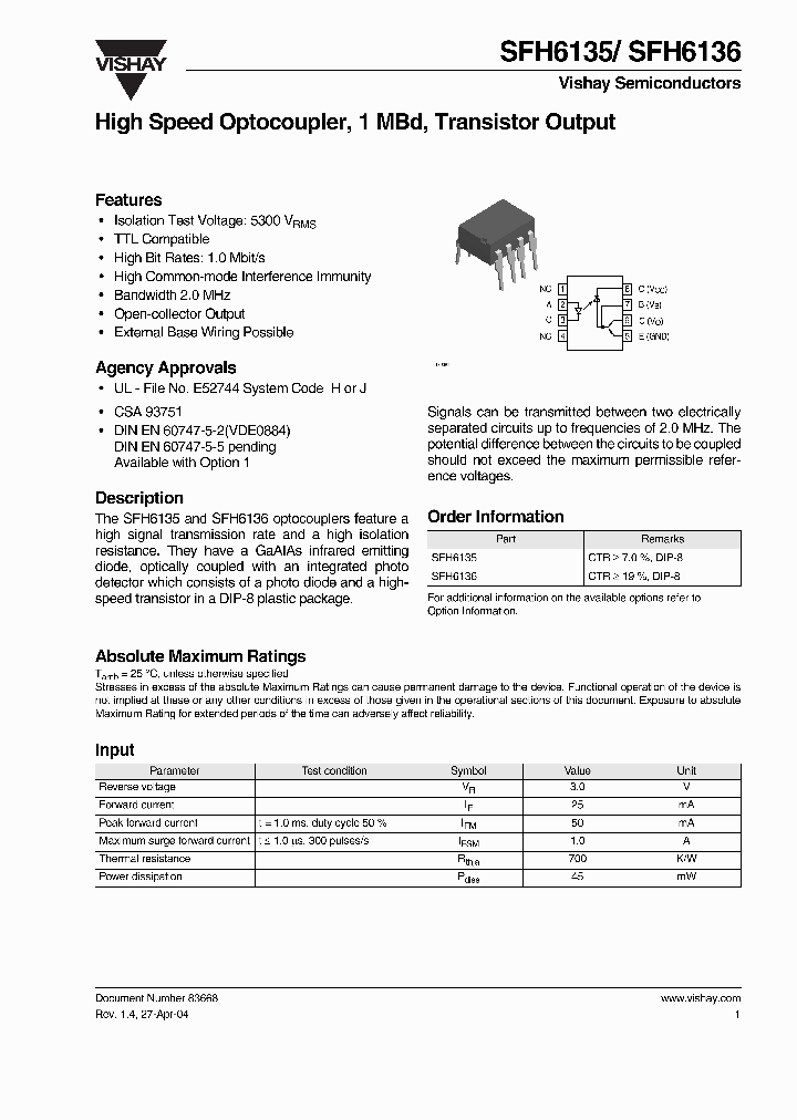 SFH6136_129363.PDF Datasheet
