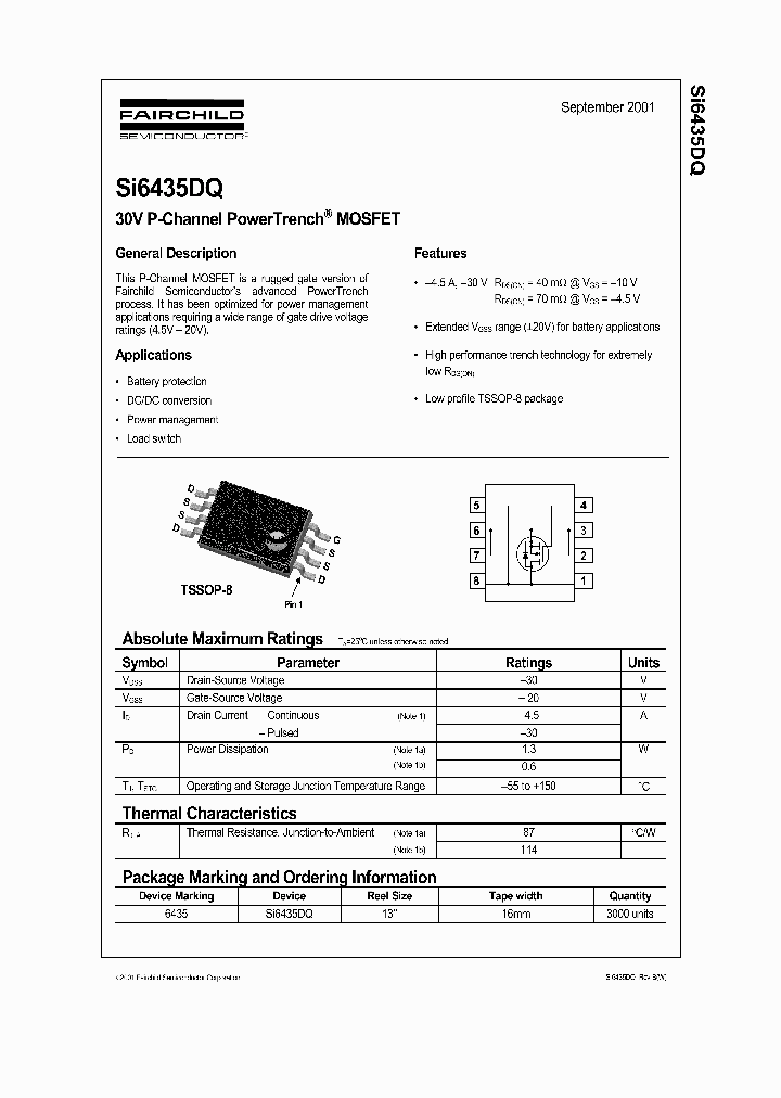 SI6435_146671.PDF Datasheet