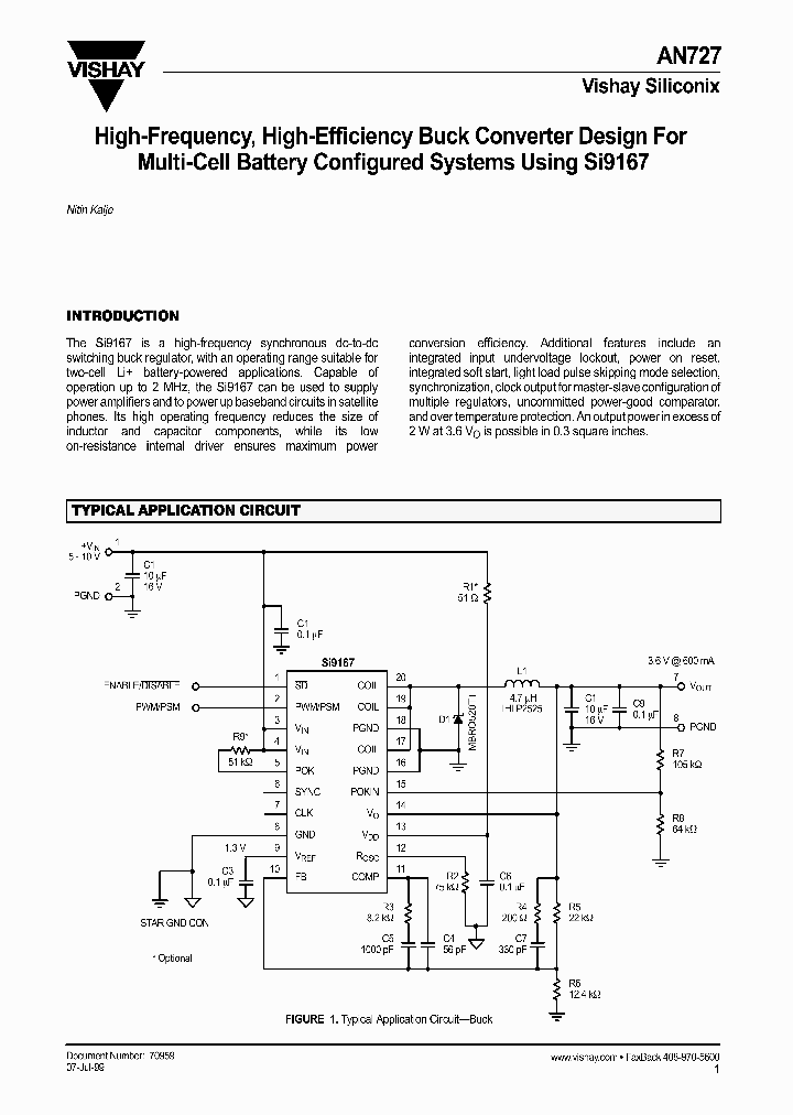 SI9167_43274.PDF Datasheet