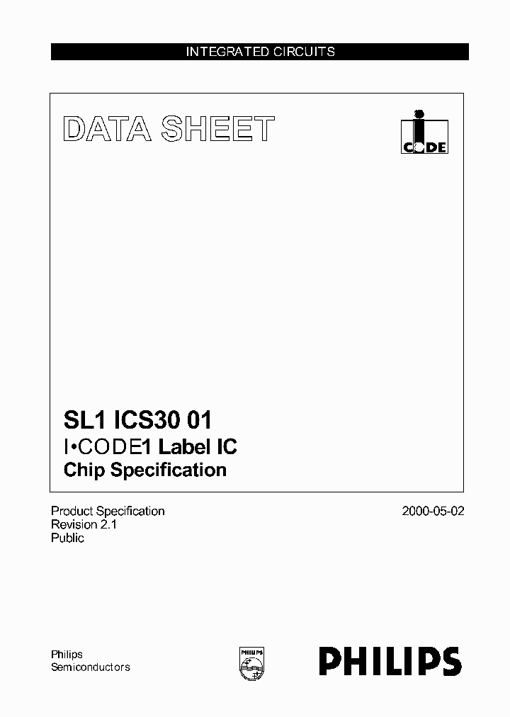 SL1ICS3001_157149.PDF Datasheet