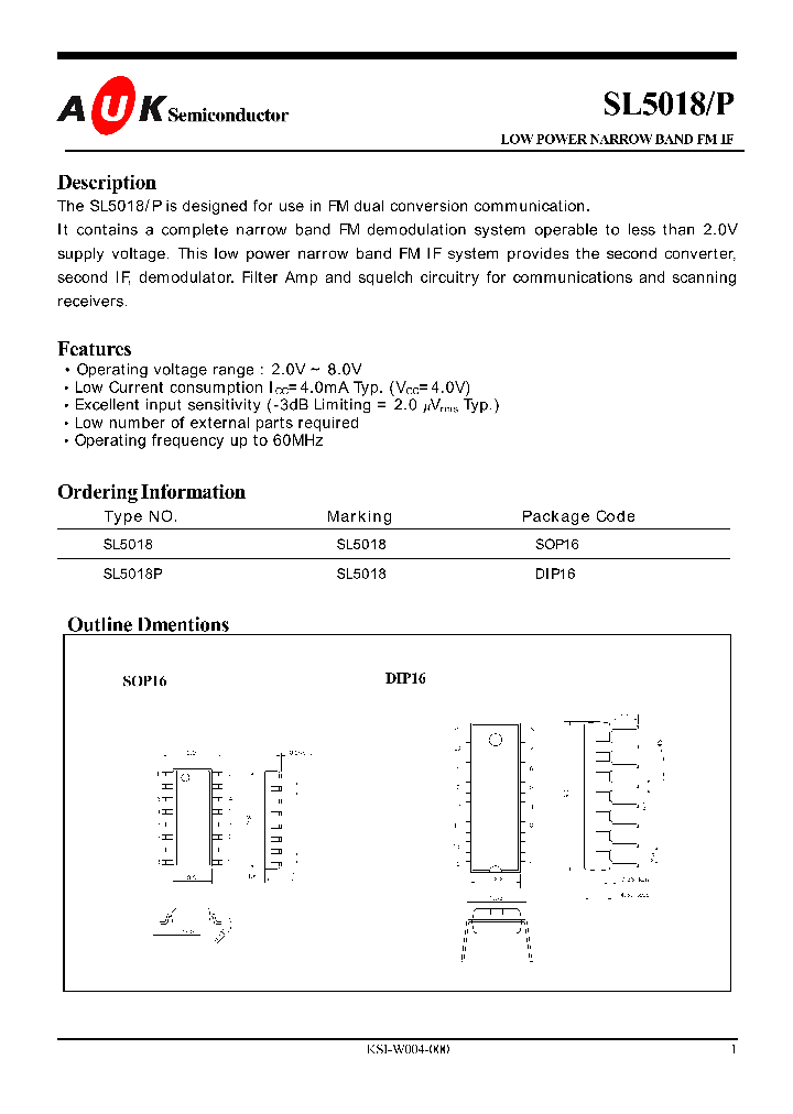 SL5018P_185099.PDF Datasheet