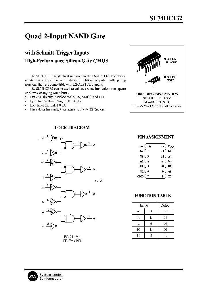 SL74HC132_80050.PDF Datasheet