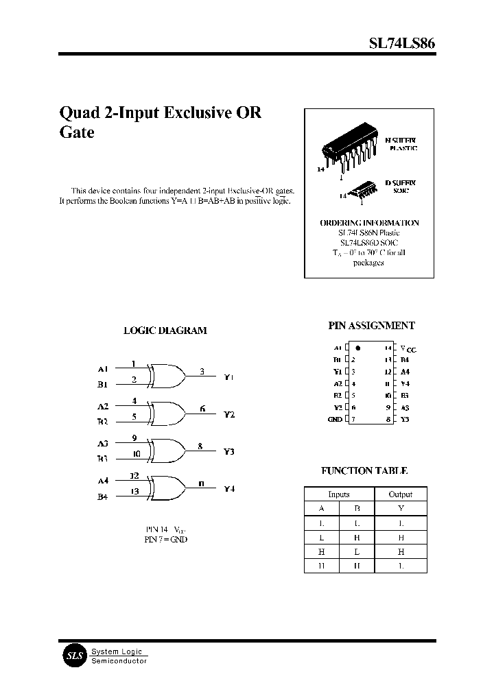 74LS86_156246.PDF Datasheet