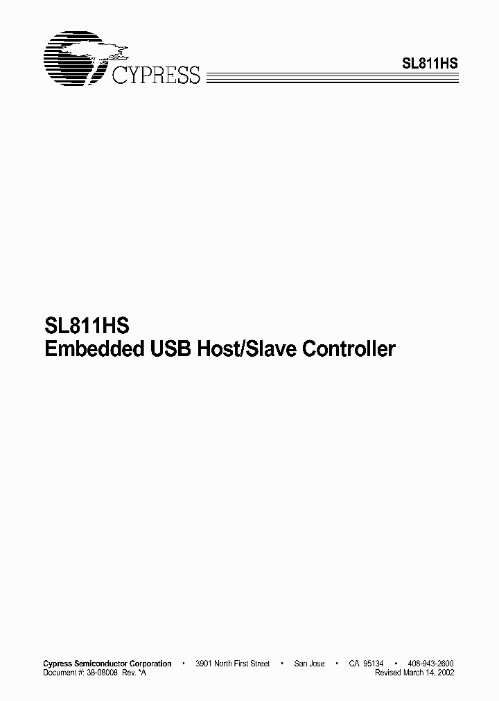 SL811HST_181260.PDF Datasheet