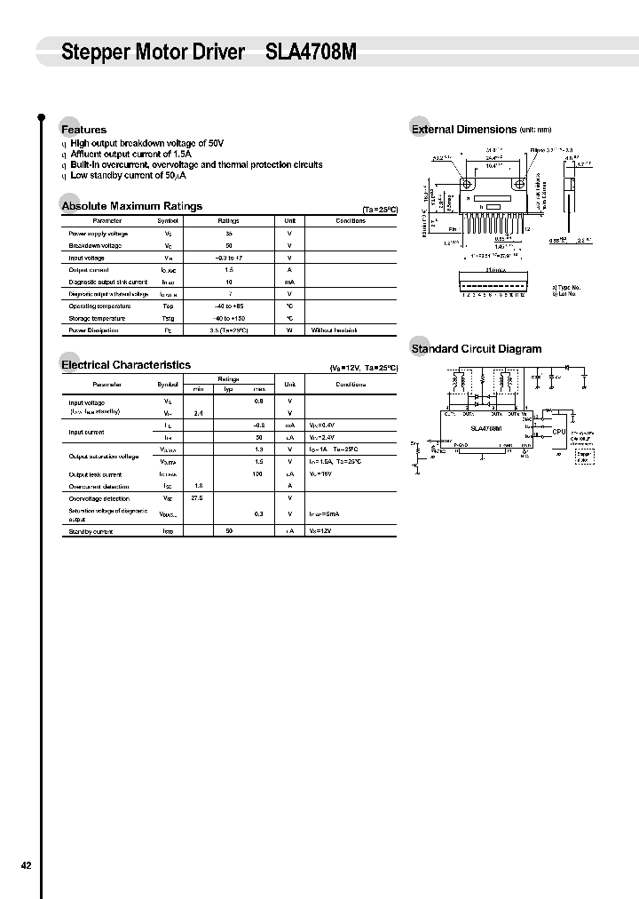 SLA4708_45121.PDF Datasheet