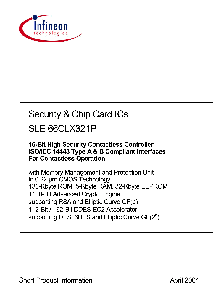 SLE66CLX321P_47087.PDF Datasheet