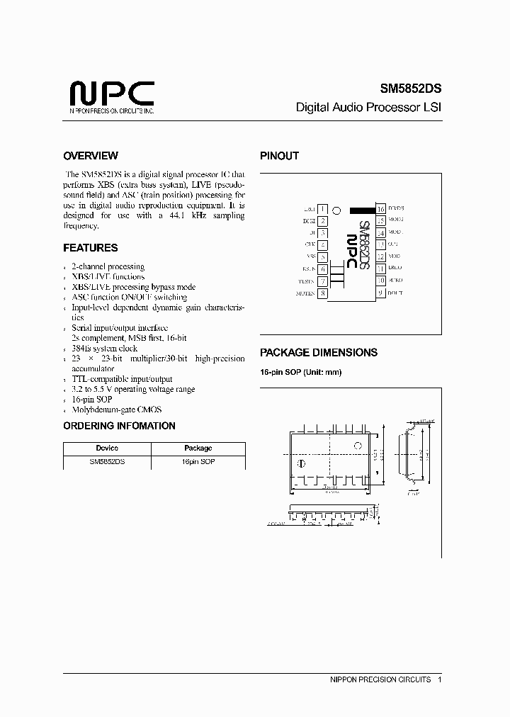 SM5852DS_151369.PDF Datasheet