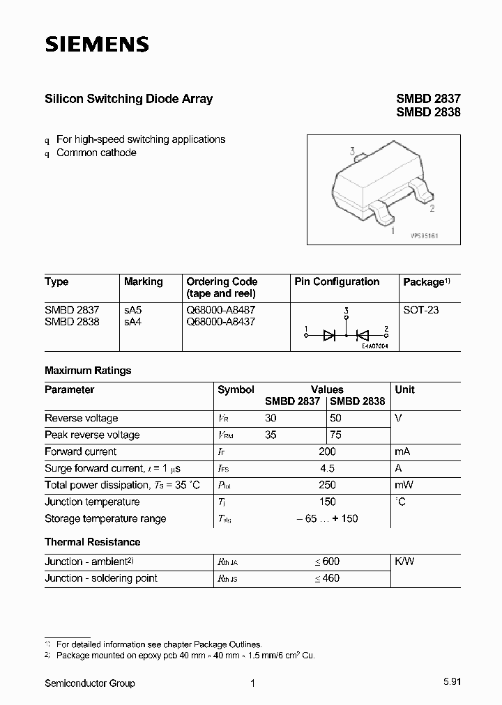 SMBD2837_43352.PDF Datasheet