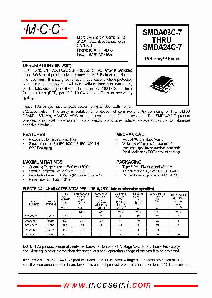 SMDA12C-7_127799.PDF Datasheet
