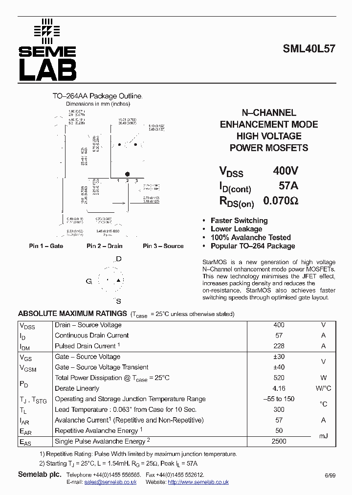 SML40L57_41455.PDF Datasheet