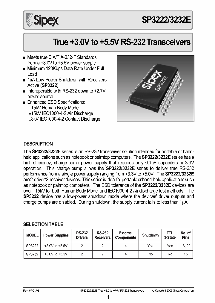 SP3222_35726.PDF Datasheet