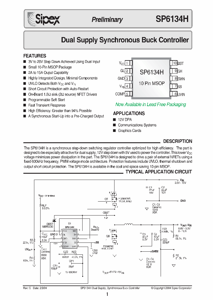 SP6134HV_36154.PDF Datasheet