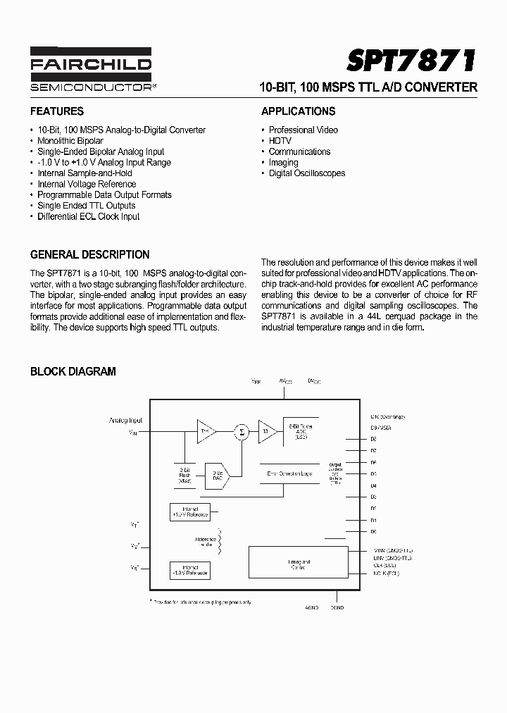 SPT7871_74652.PDF Datasheet