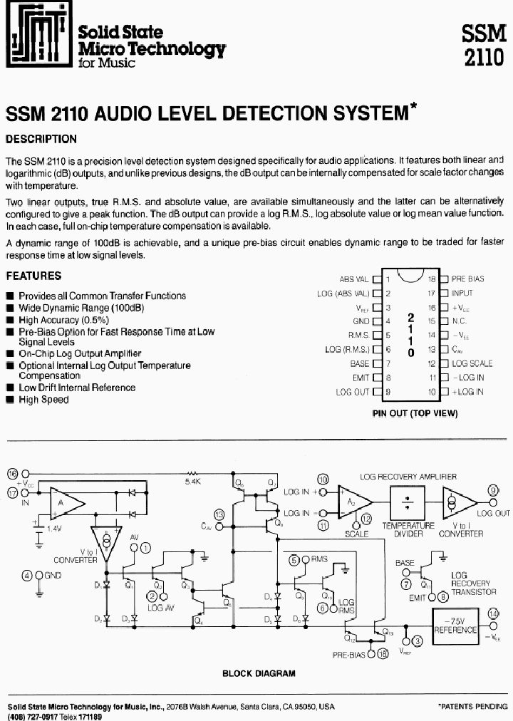 SSM-2110_79316.PDF Datasheet