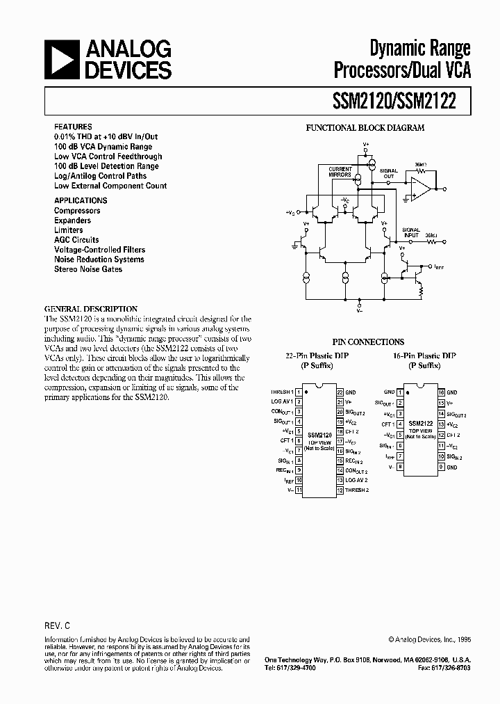 SSM2120_103724.PDF Datasheet
