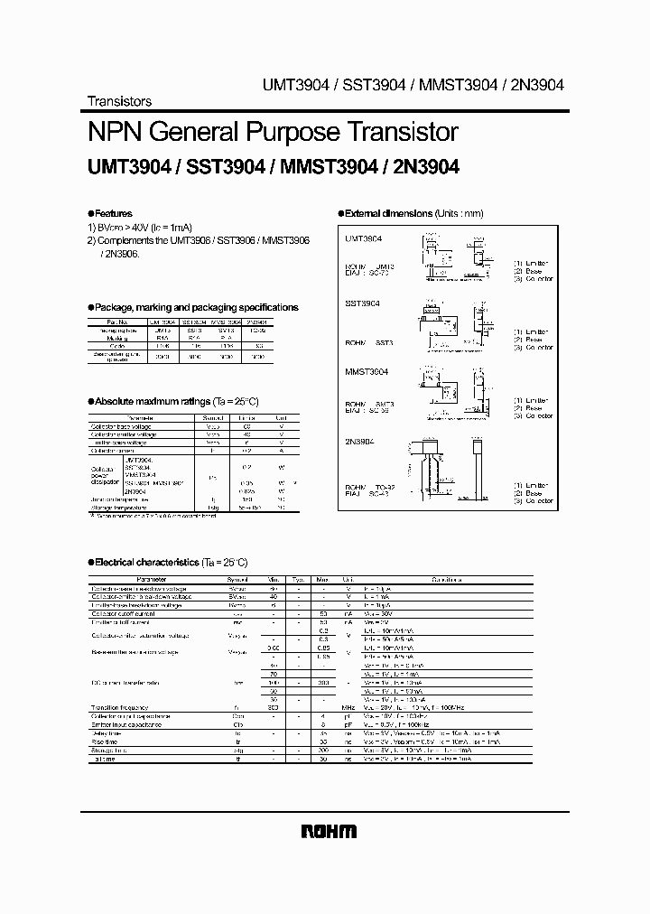 UMT3904_59391.PDF Datasheet
