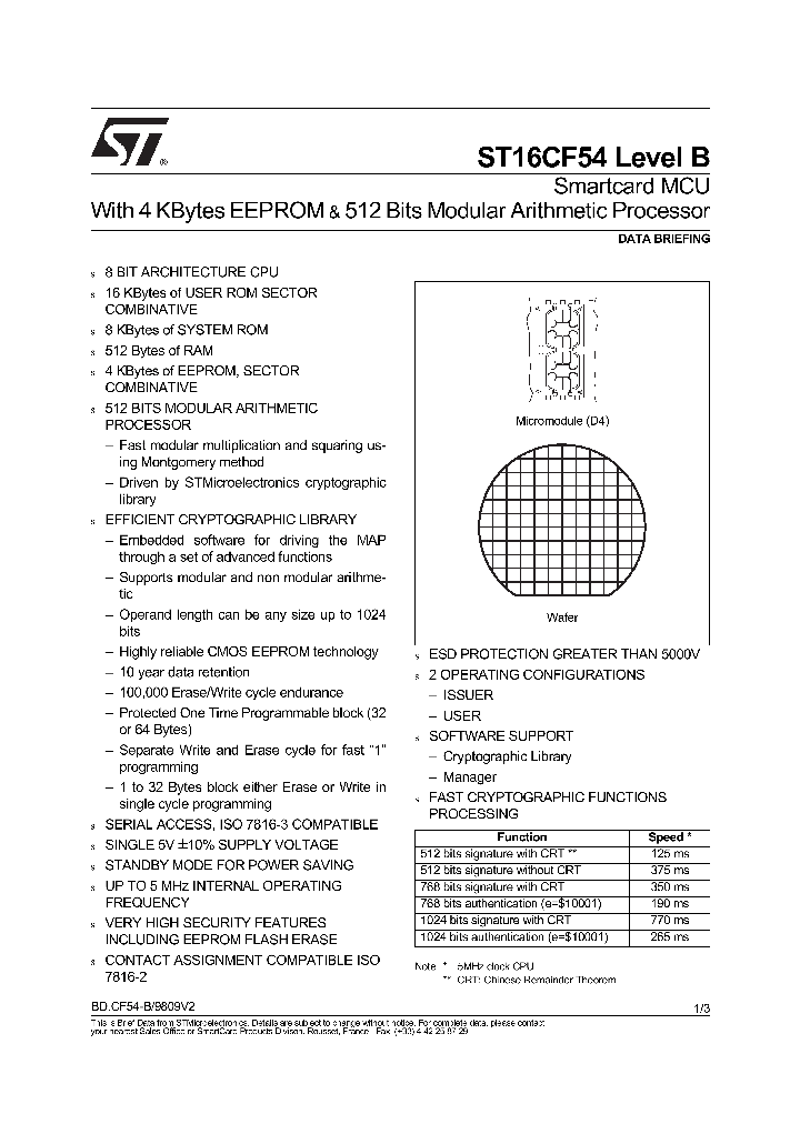 ST16CF54_148052.PDF Datasheet