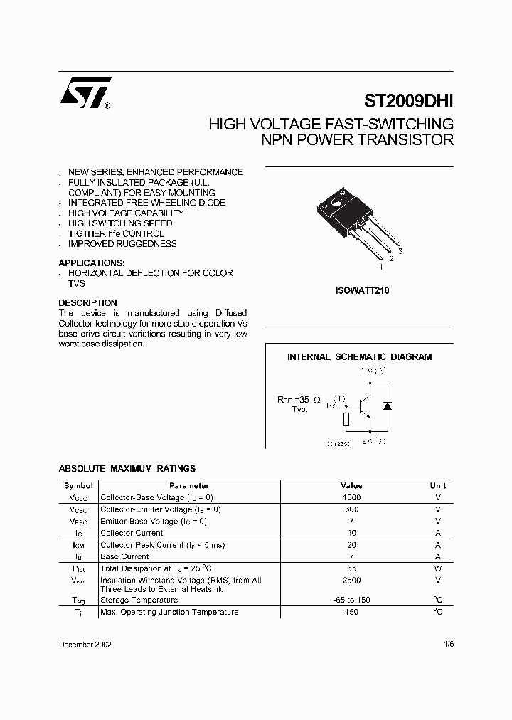 ST2009DHI_177889.PDF Datasheet