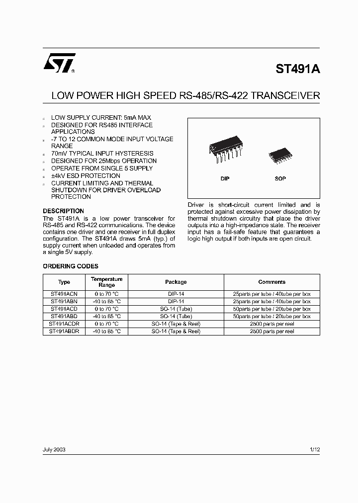 ST491A_73123.PDF Datasheet