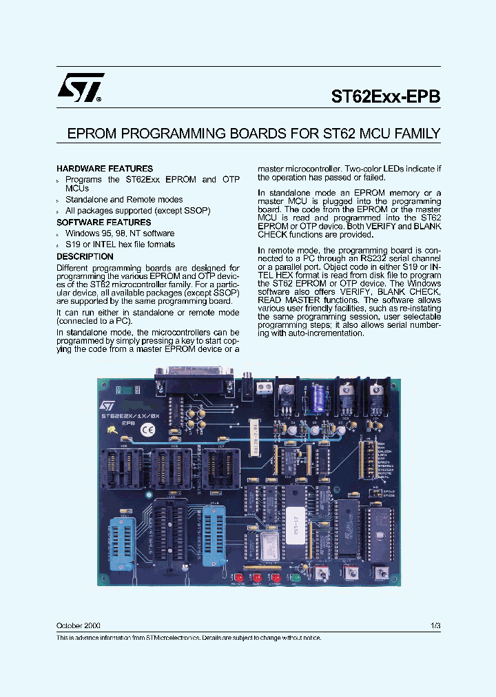 ST62T20_107962.PDF Datasheet