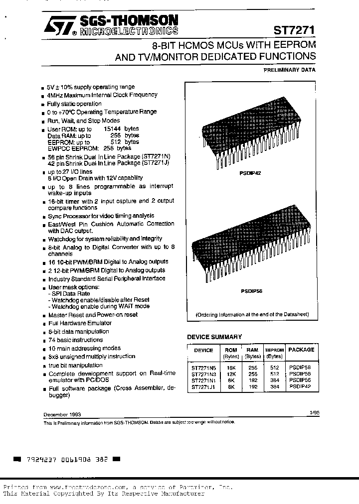ST7271_74341.PDF Datasheet