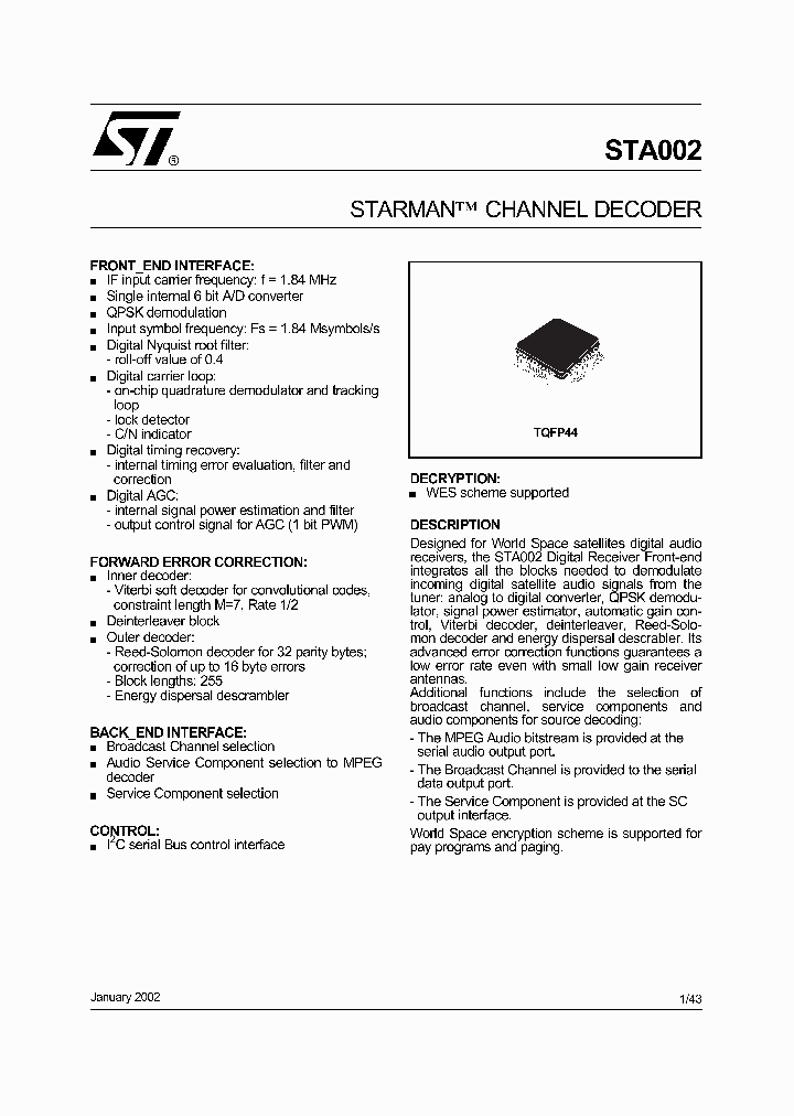 STA002_72567.PDF Datasheet