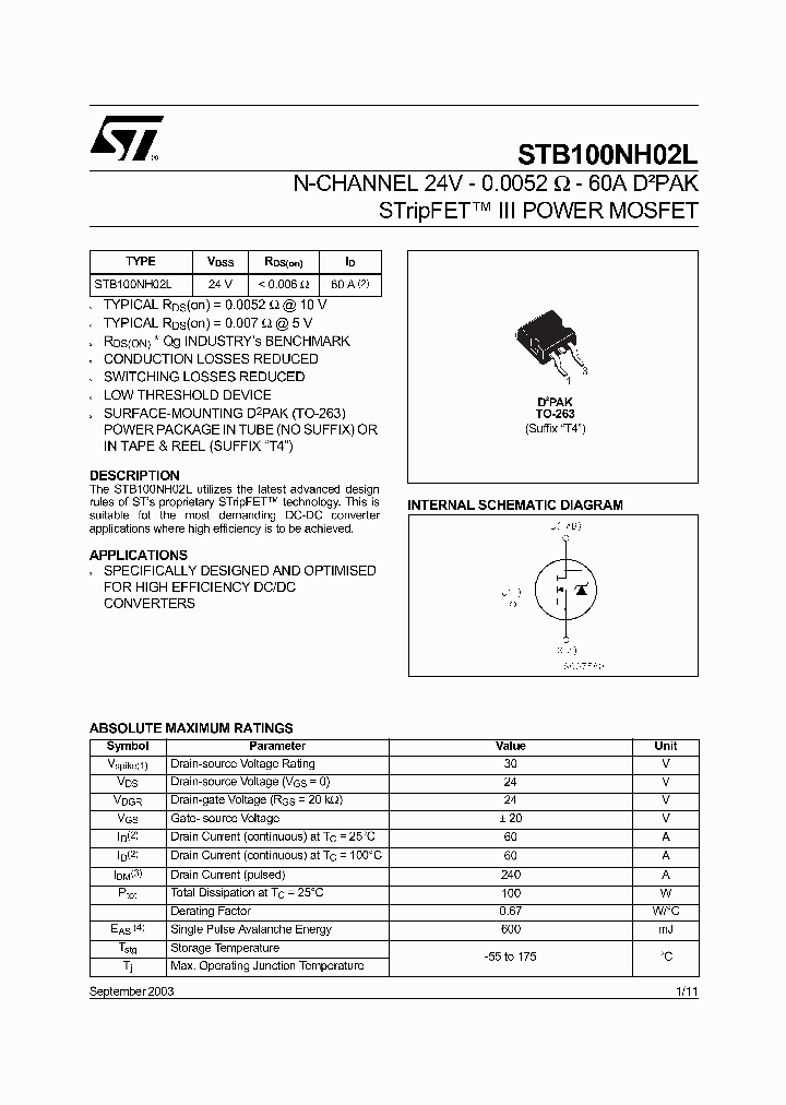 STB100NH02L_172396.PDF Datasheet