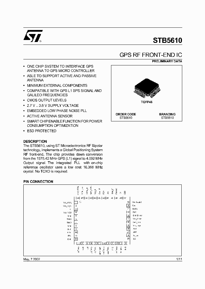 STB5610_77447.PDF Datasheet