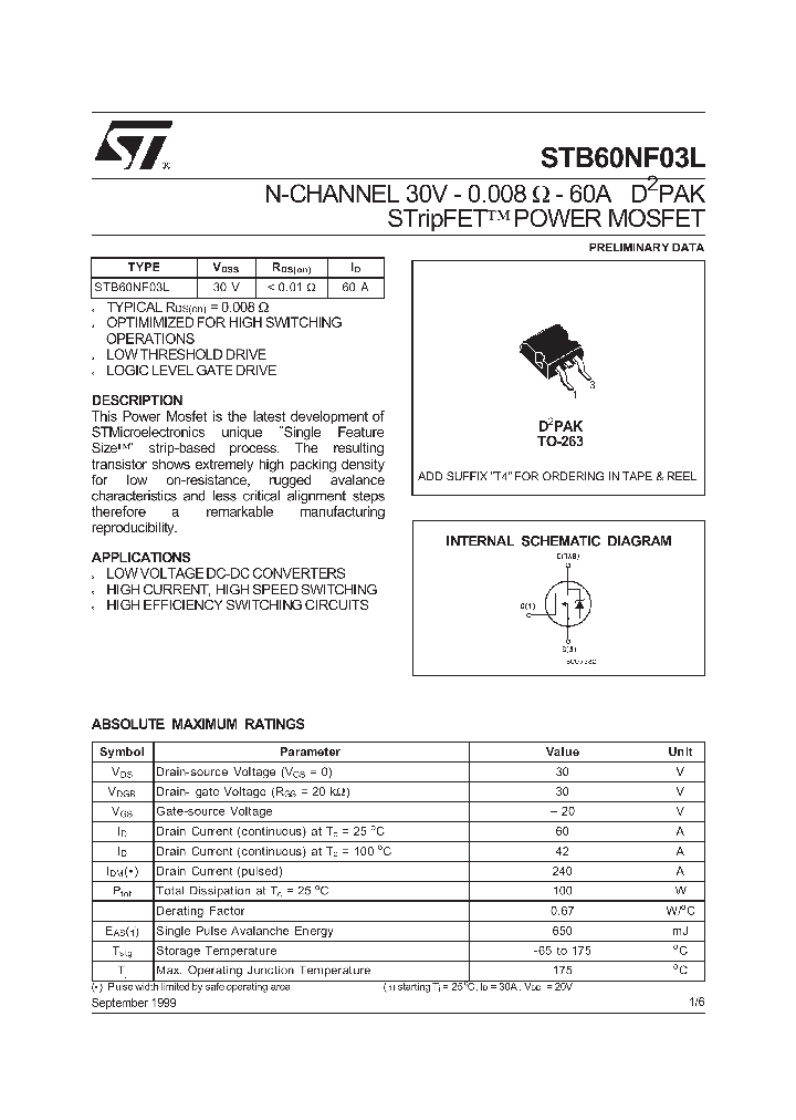 STB60NF03L_77468.PDF Datasheet