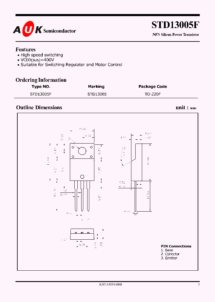 STD13005F_70648.PDF Datasheet