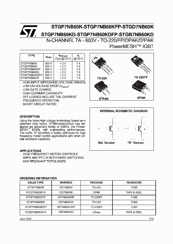 STGB7NB60KD_77057.PDF Datasheet