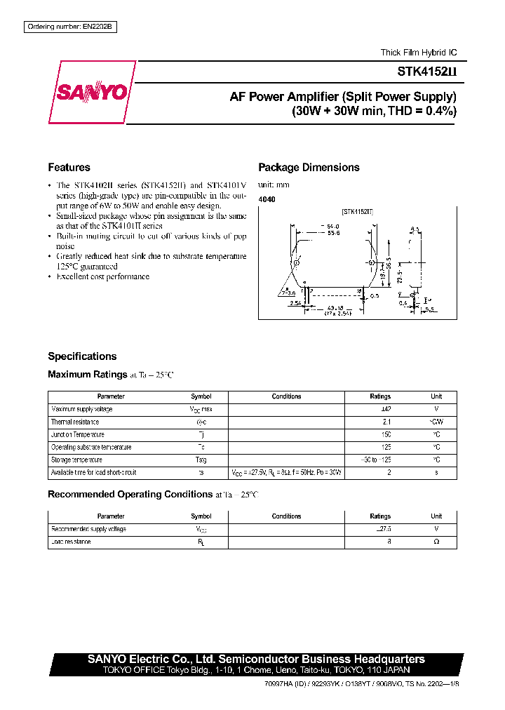 STK4152_165433.PDF Datasheet