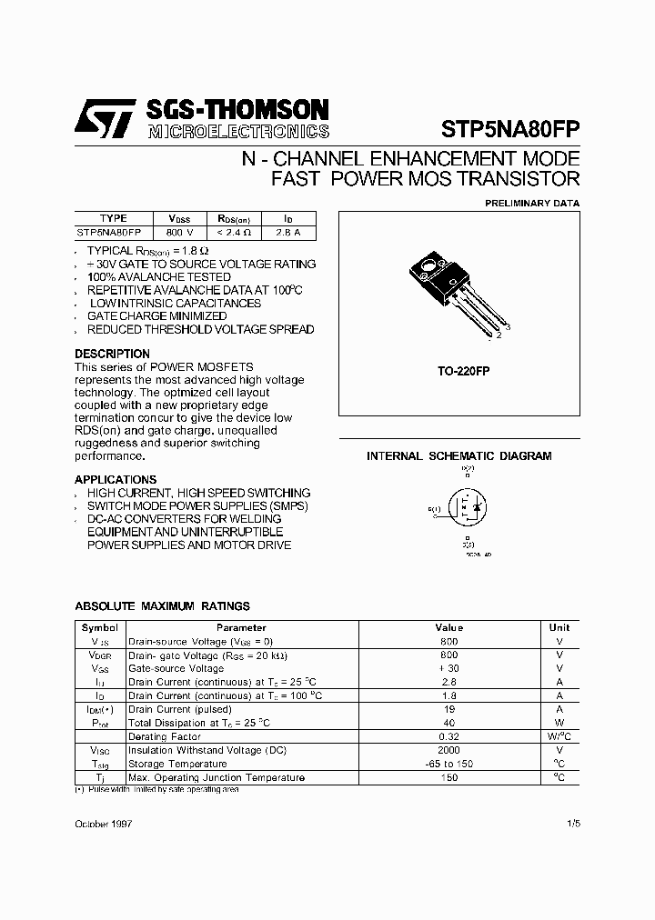 STP5NA80FP_65059.PDF Datasheet