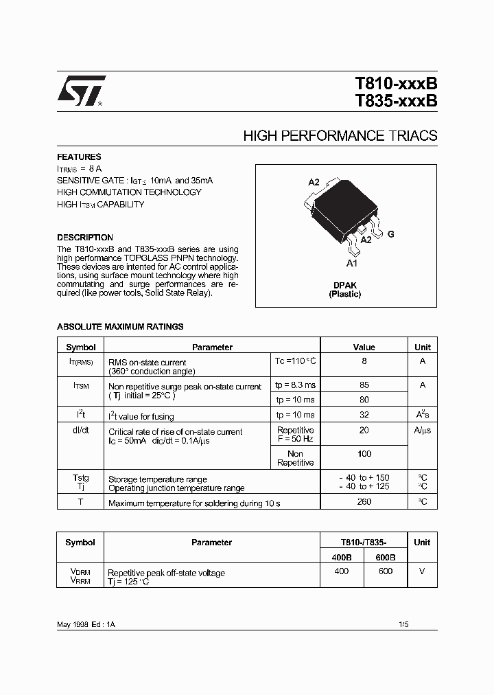 T835-400B_72352.PDF Datasheet