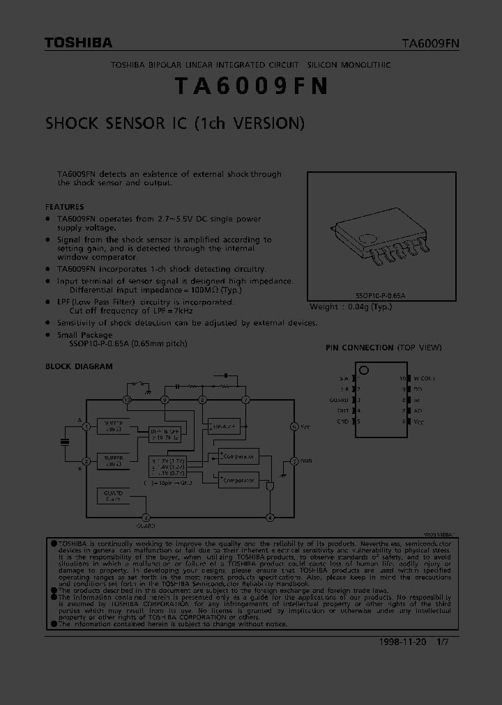 TA6009FN_72268.PDF Datasheet