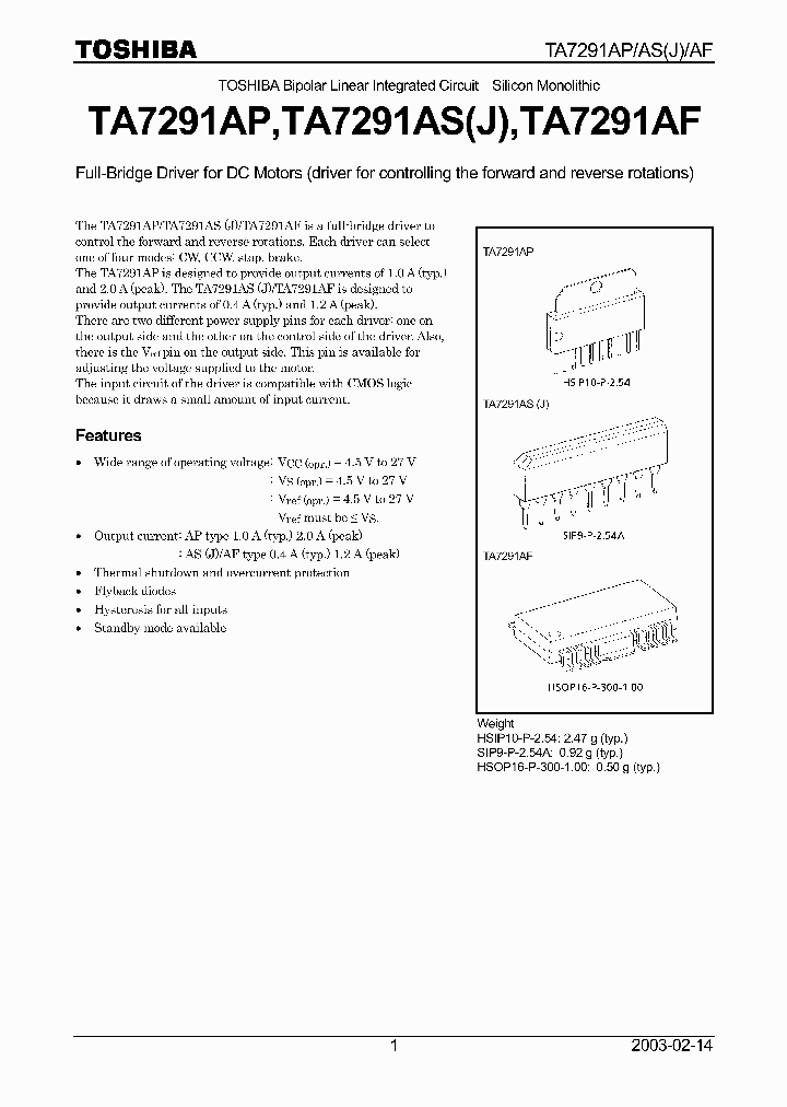 TA7291AF_72317.PDF Datasheet