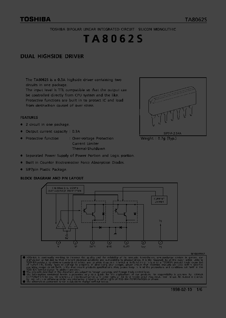 TA8062S_45100.PDF Datasheet