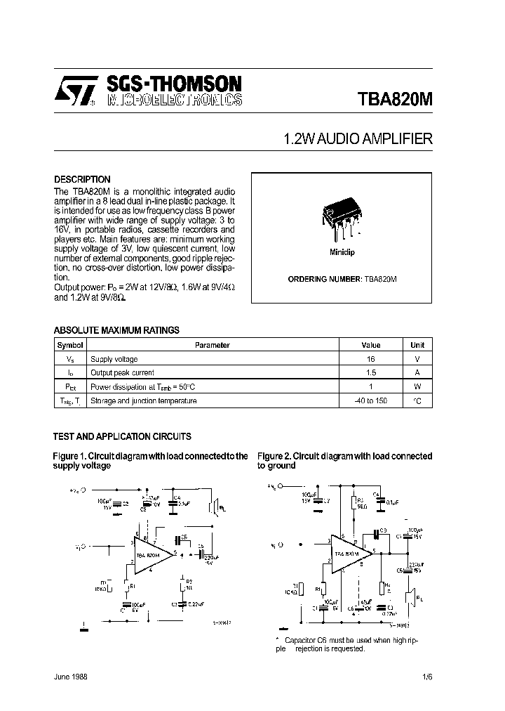 TBA820_71715.PDF Datasheet