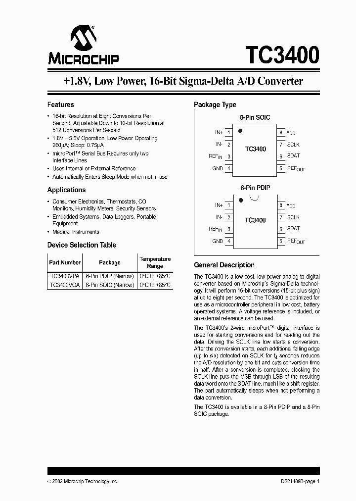 TC3400_71344.PDF Datasheet