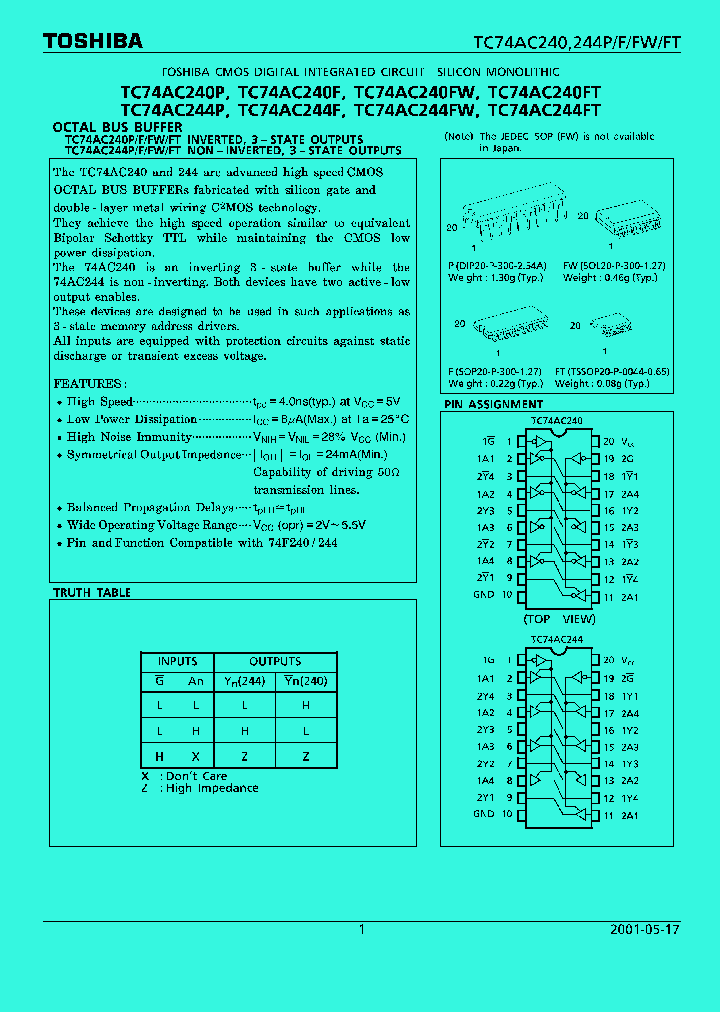 TC74AC240F_17793.PDF Datasheet