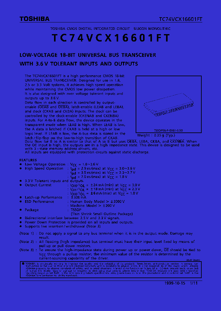 TC74VCX16601FT_36817.PDF Datasheet