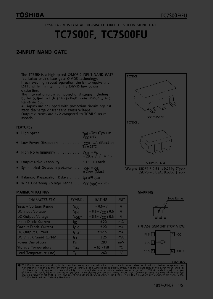 TC7S00F_36851.PDF Datasheet
