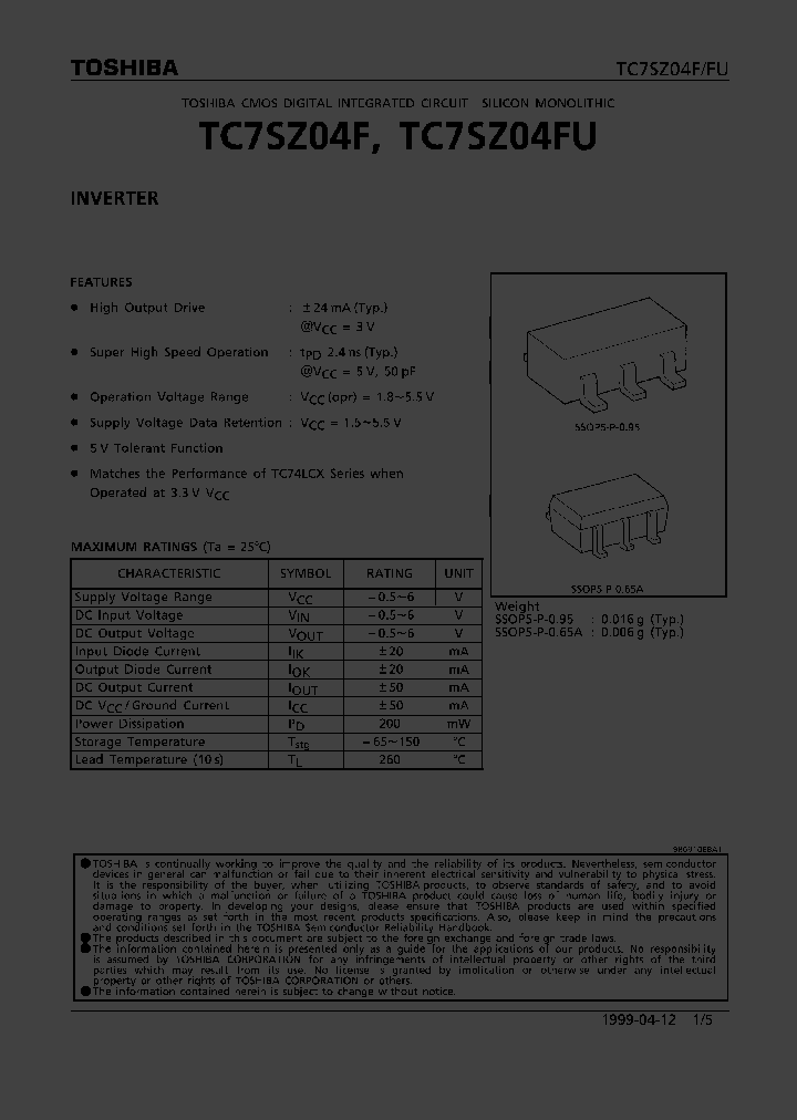 TC7SZ04F_35173.PDF Datasheet