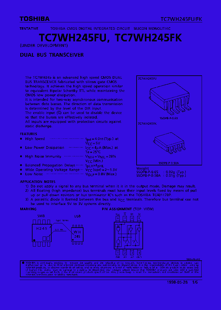 TC7WH245FK_114559.PDF Datasheet